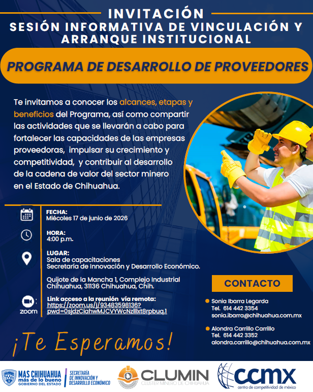 Programa de Desarrollo de Proveedores 2026